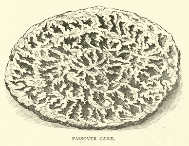 Passover cake (engraving)