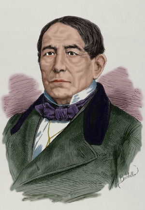 Ramon Maria Calatrava (1786-1876). Colored engraving.