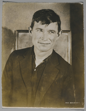 Portrait of Will Rogers (b/w photo)