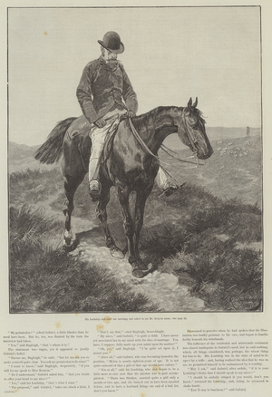 Cynic Fortune, A Tale of a Man with a Conscience, by David Christie Murray (engraving)