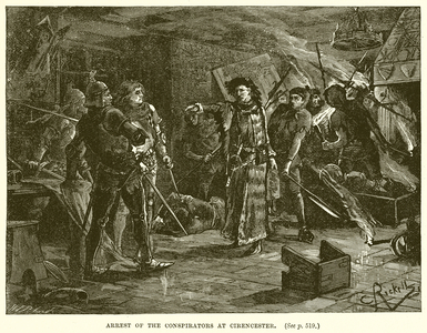 Arrest of the Conspirators at Cirencester (engraving)