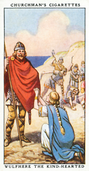 Wulfhere the Kind-Hearted (colour litho)