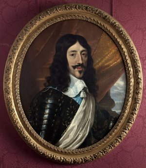 Portrait of Louis XIII (1601-1643), King of France, circa 1640 (oil on canvas)