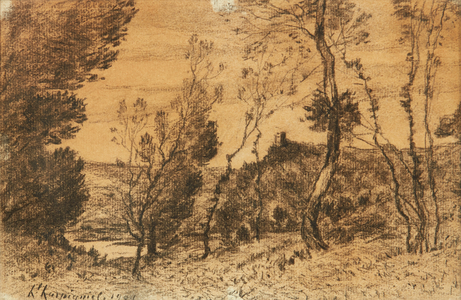 La Futaie ( charcoal)