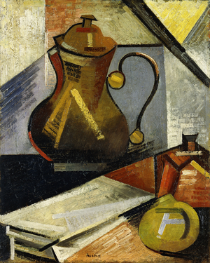 Still Life of a Coffee Pot; Nature Morte a la Cafetiere, 1911 (oil on canvas)