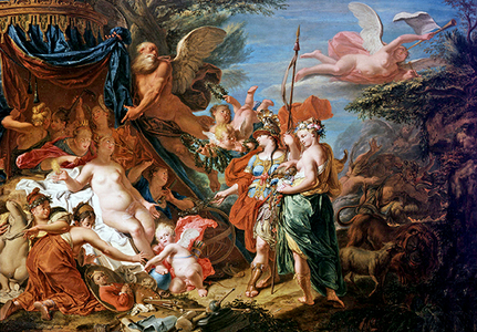 Peace, c.1724 (oil on panel)