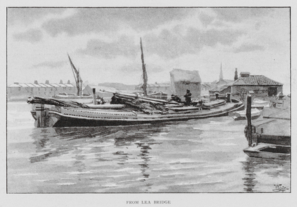 From Lea Bridge (litho)