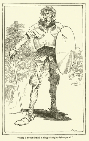 Illustration for Don Quixote (litho)