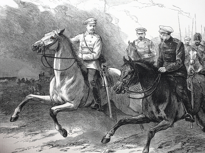 the late czar Alexander II.