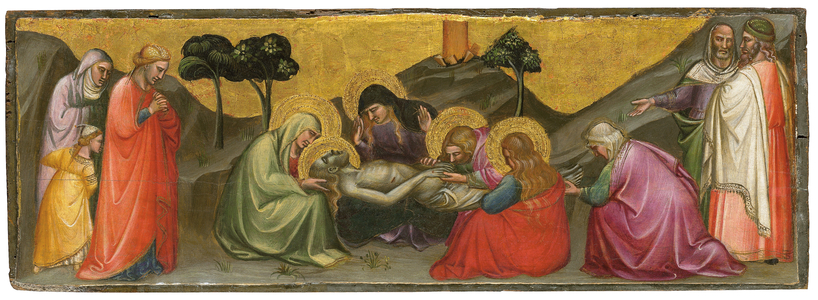 The Lamentation (tempera on gold ground panel)