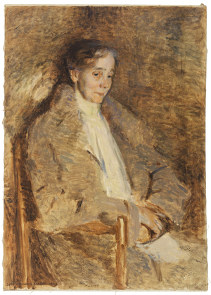 Mrs. Wallace, 1928 or 1929 (oil on canvas)