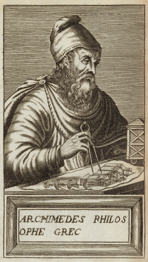 Archimedes of Syracuse (engraving)