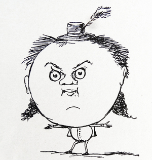 The Yonghy- Bonghy-Bo character (drawing)
