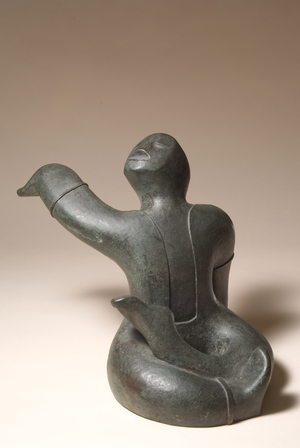 The Prophet, 1933 (bronze with a dark green patina)
