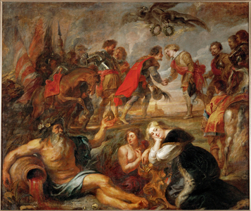 King Ferdinand of Hungary, later Emperor Ferdinand III, (oil on canvas)