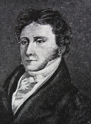 Portrait of Karl von Rotteck, 19th century (engraving)