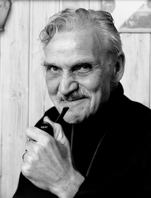 Oslo January 22, 1988. Actress Rolf Søder, here with pipe …, 1988 (photo)
