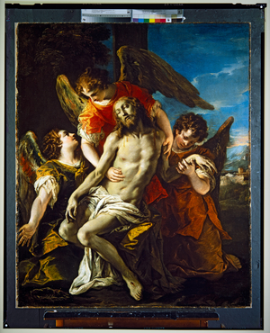 Pieta, undated (oil on canvas)