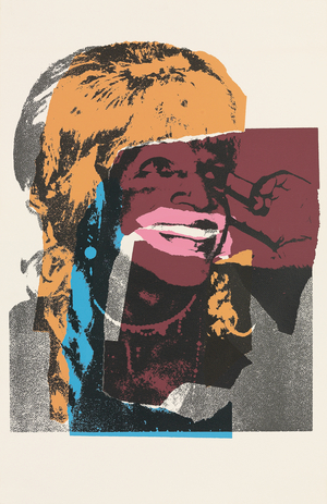 Ladies and Gentlemen (Marsha P. Johnson) (F. & S. II.128-137), 1975 (screenprint)