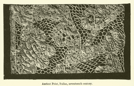 Ancient Point, Italian, seventeenth century (engraving)