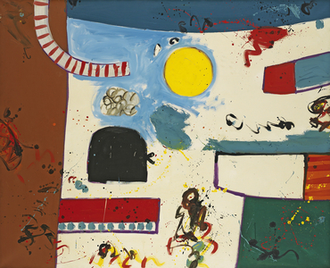 Meteorologist's Puzzle, 1961 (oil on canvas)