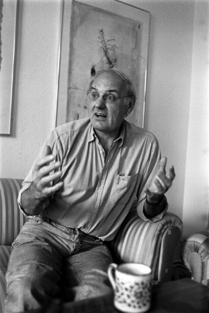 Prof. Dr. Elmar Altvater Prof. Dr. Elmar Altvater, Professor of Economics ..., 1996 (photo)