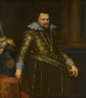 Portrait of Philips Willem, 1608 (oil on canvas)