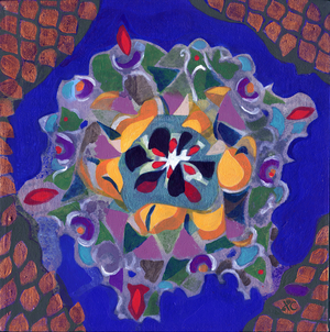 Meditation 10, c. 2017 (acrylic on canvas)