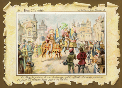 Sleeping Beauty, Trumpeters on Horseback (chromolitho)
