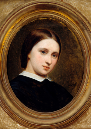 Portrait of Cornélie Renan-Scheffer, 1857 (oil on canvas)