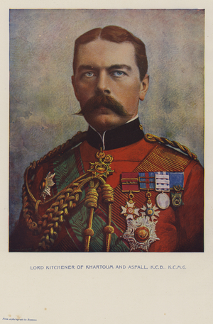 Lord Kitchener of Khartoum and Aspall, KCB, KCMG (chromolitho)