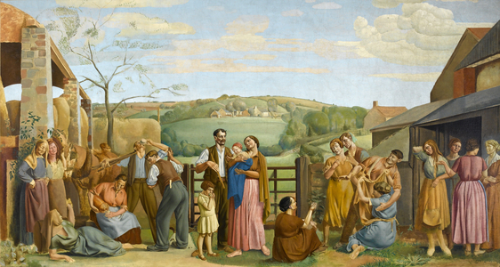 Allegory, c.1929 (oil on canvas)