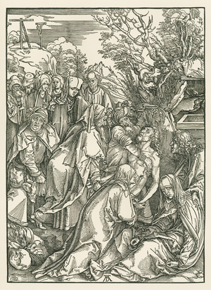 The Entombment, c.1496-97 (woodcut)