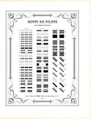 Ornamental Line Elements for Decorative Papers (print)