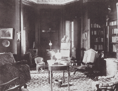 Philadelphia: Bayard Taylor's Study at Cedarcroft (b/w photo)