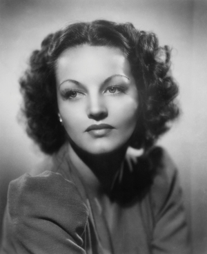 Actress Rochelle Hudson, Columbia Pictures Publicity Portrait for the Film, "Babies for Sale", 1940 (b/w photo)