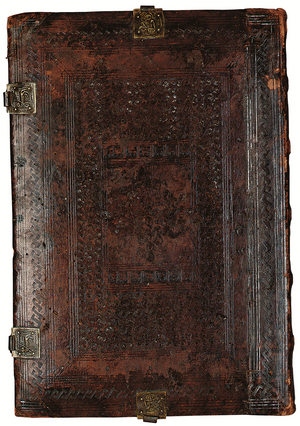 Commentarii de Bello Gallico by Julius Caesar, Milan, 1450-75 (leather-bound volume)