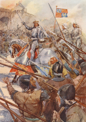 Shakespeare, King Henry V (colour litho)