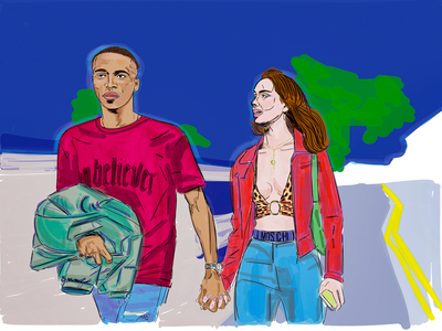 Martin and Flo, 2023 (New Mixed Media)