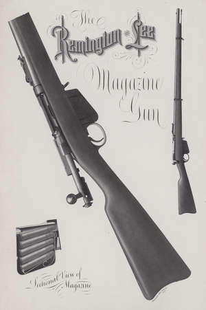 The Remington Lee Magazine Gun (engraving)
