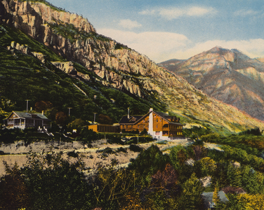 Salt Lake City: Hermitage Hotel, Ogden Canyon (colour photo)