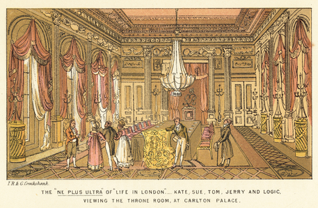 The Ne Plus Ultra of life in London (colour litho)