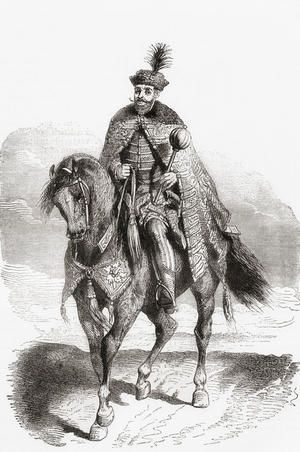 Gabriel Bethlen, 1580-1629, from Ward and Lock's Illustrated History of the World, pub. c.1882