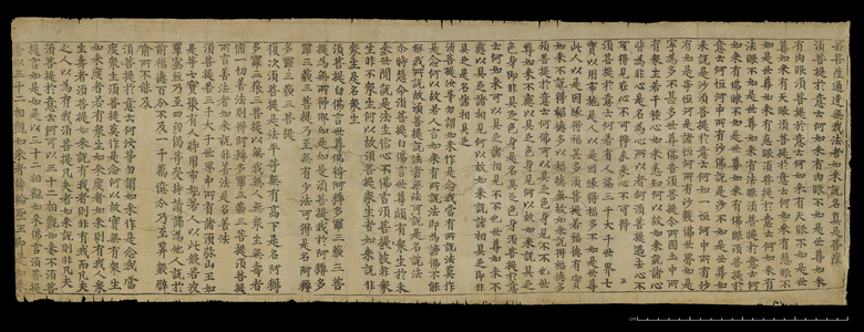 Or. 8210/p.2 Section from 'The Diamond Sutra', 868 (ink on paper)