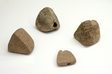Mesopotamia. Inscribed bullae with seal impressions. Umma and Puzrish-Dagan. Ur III Period.