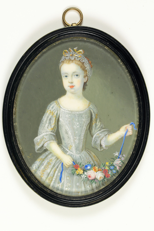 Margaret Cavendish Holles Harley, afterwards Duchess of Portland (w/c on ivory)