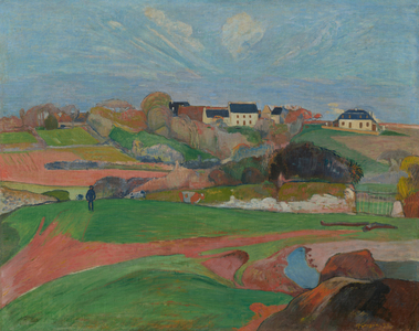 Landscape at Le Pouldu, 1890 (oil on canvas)