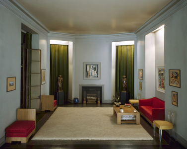 California Hallway, c.1940 (mixed media)
