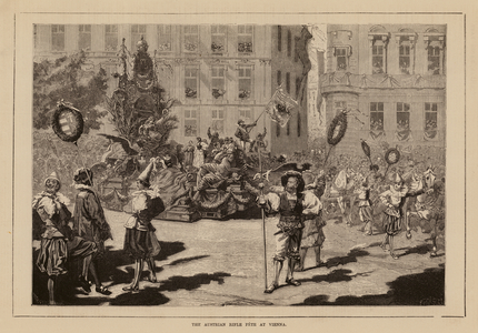 Austrian Rifle Fete, Vienna (engraving)