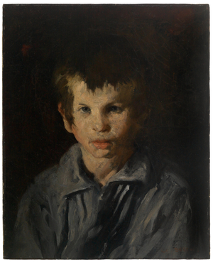 Cross-Eyed Boy, July 1906 (oil on canvas)